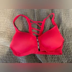 PINK bra zipper front